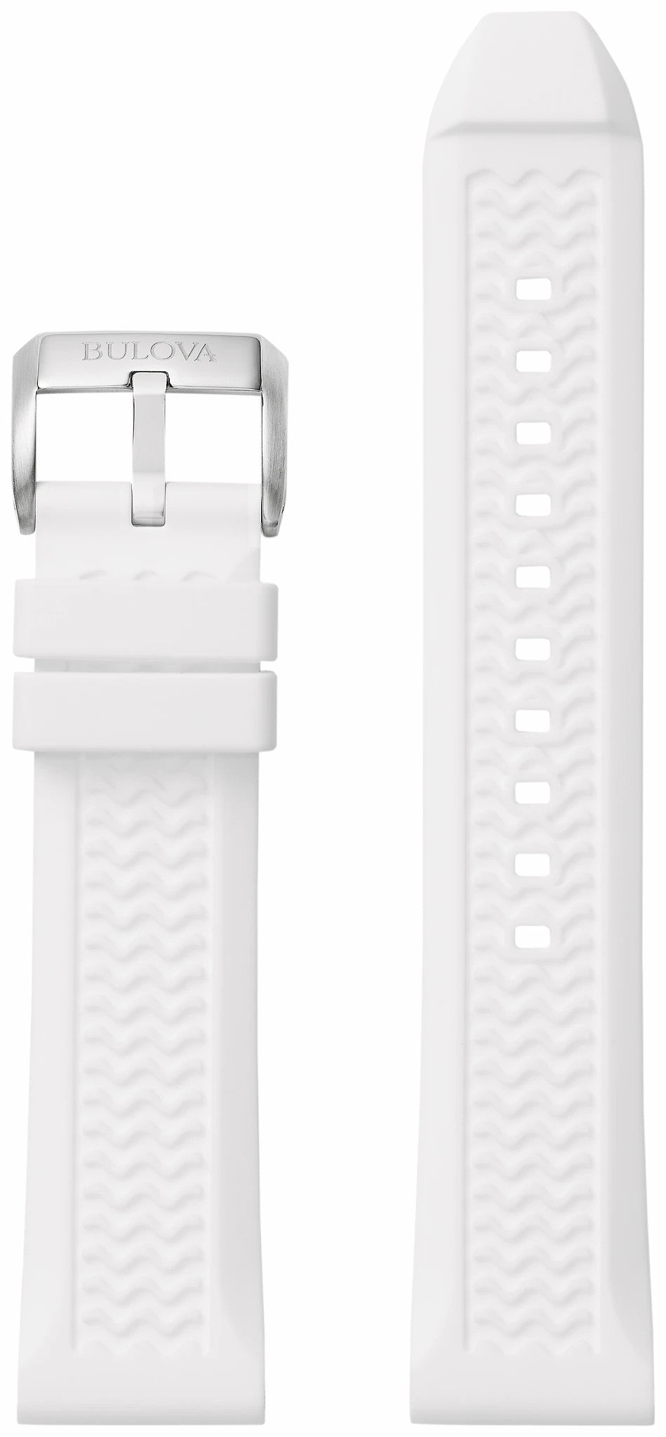 White Silicone Strap - Bulova Everyday