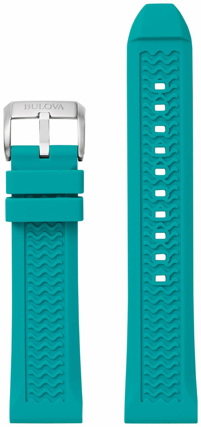 Teal Silicone Strap - Bulova Trending