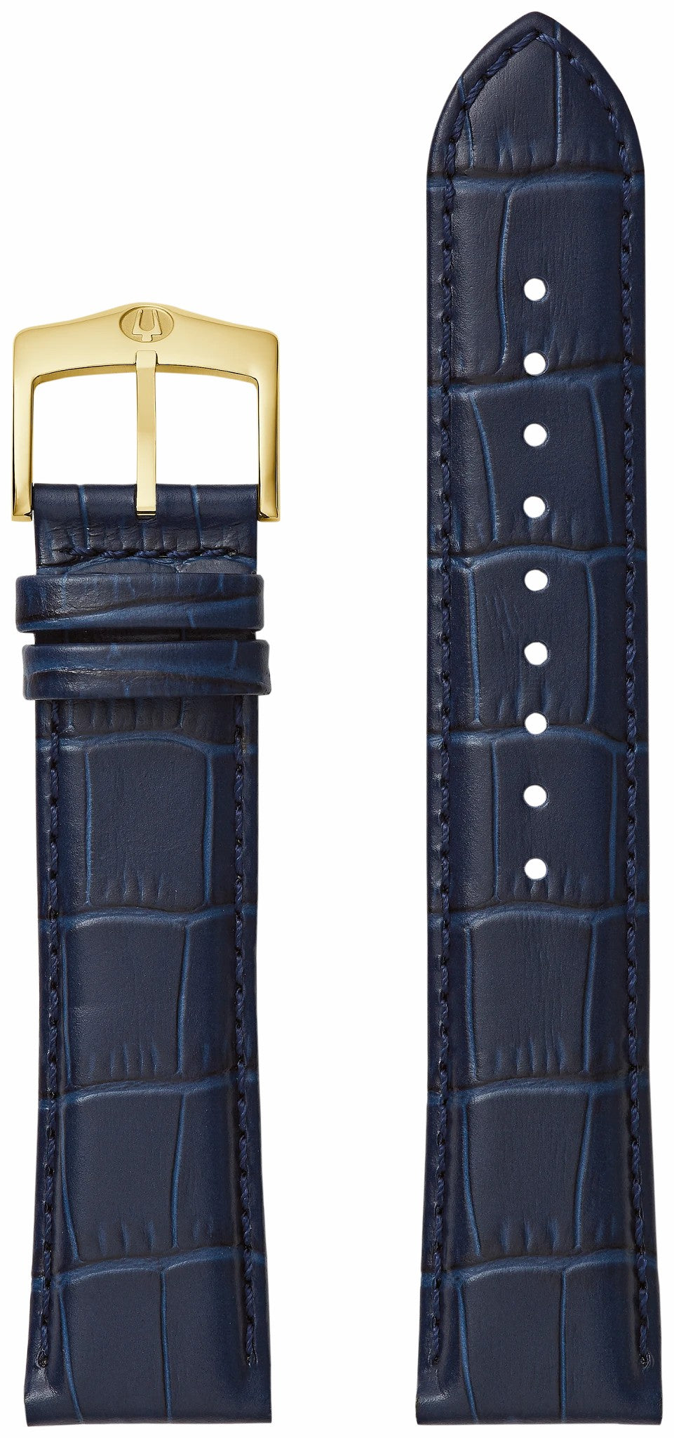 Navy Leather Strap - Bulova Signature