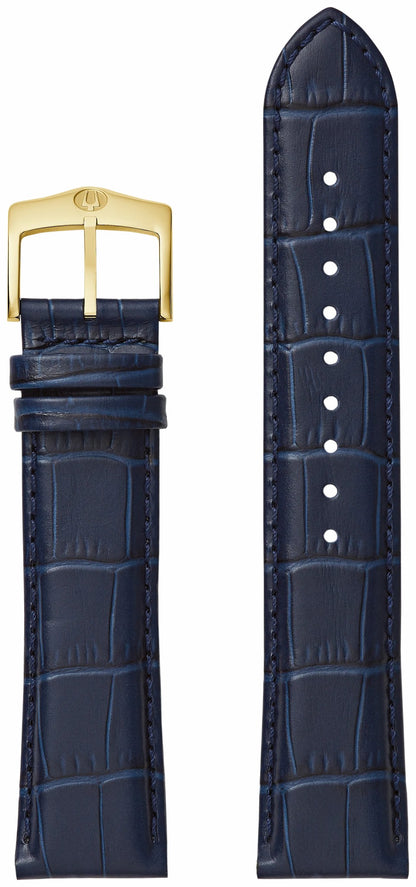 Navy Leather Strap - Bulova Signature