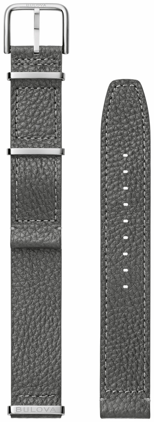Gray Leather Strap - Bulova Trending