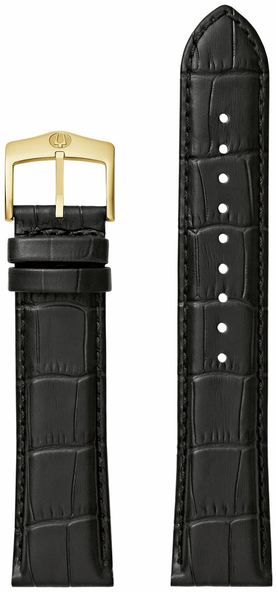 Black Leather Strap - Bulova Exclusive