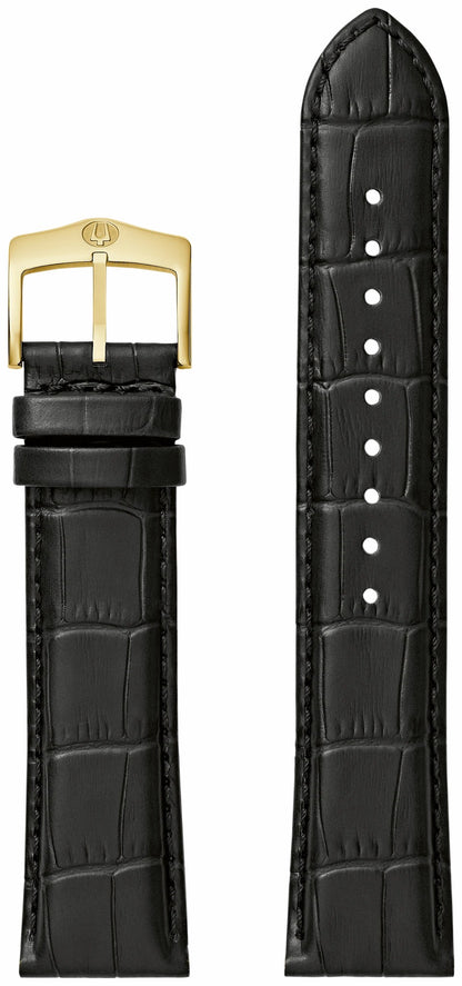 Black Leather Strap - Bulova Exclusive