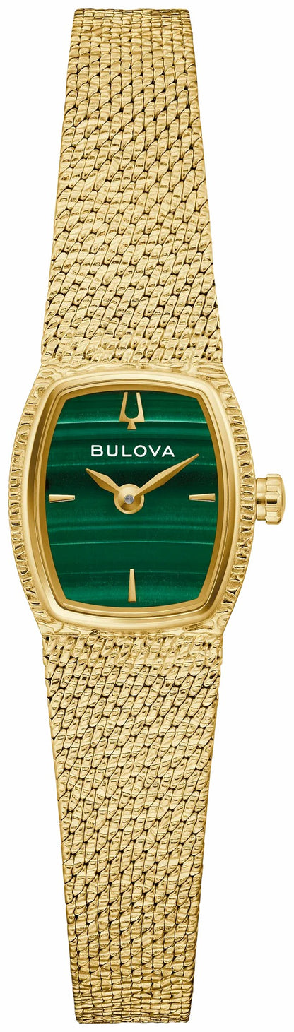Goddess of Time - Malachite - Bulova Recommended
