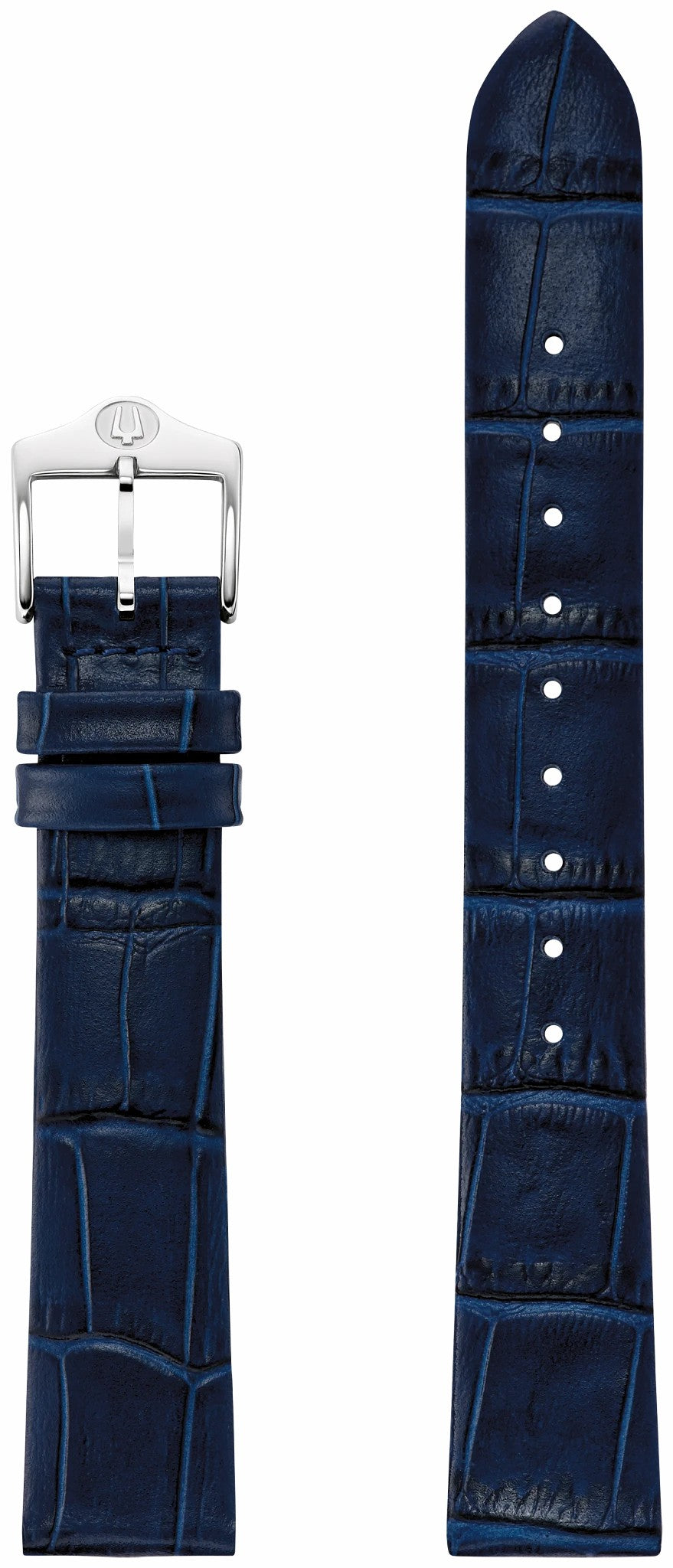 Navy Leather Strap - Bulova Trending