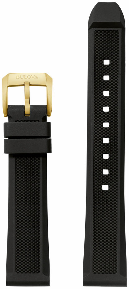 Black Silicone Strap - Bulova Exclusive