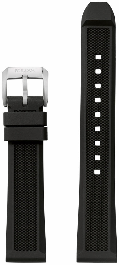 Black Silicone Strap - Bulova Signature