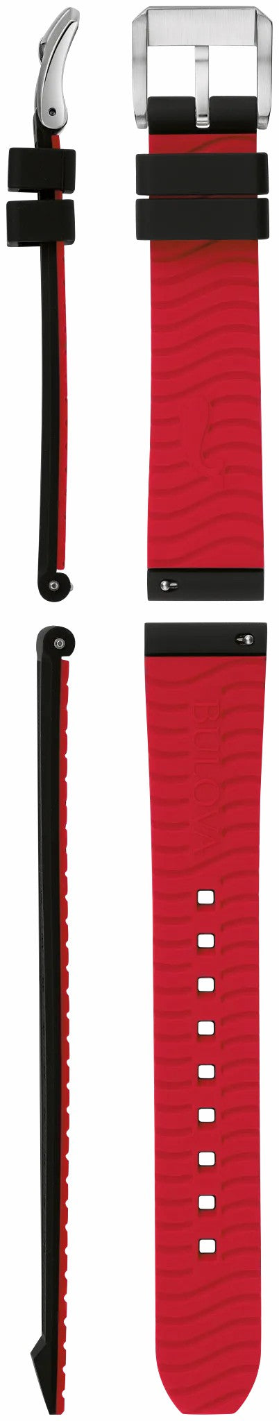 Black Silicone Strap - Bulova Signature
