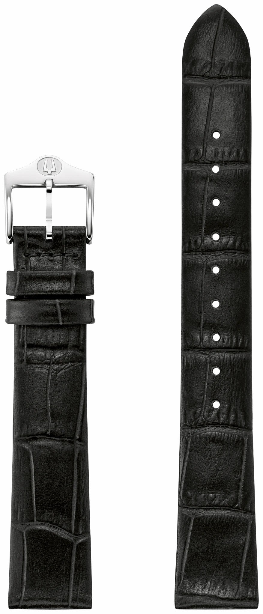 Black Leather Strap - Bulova Classic
