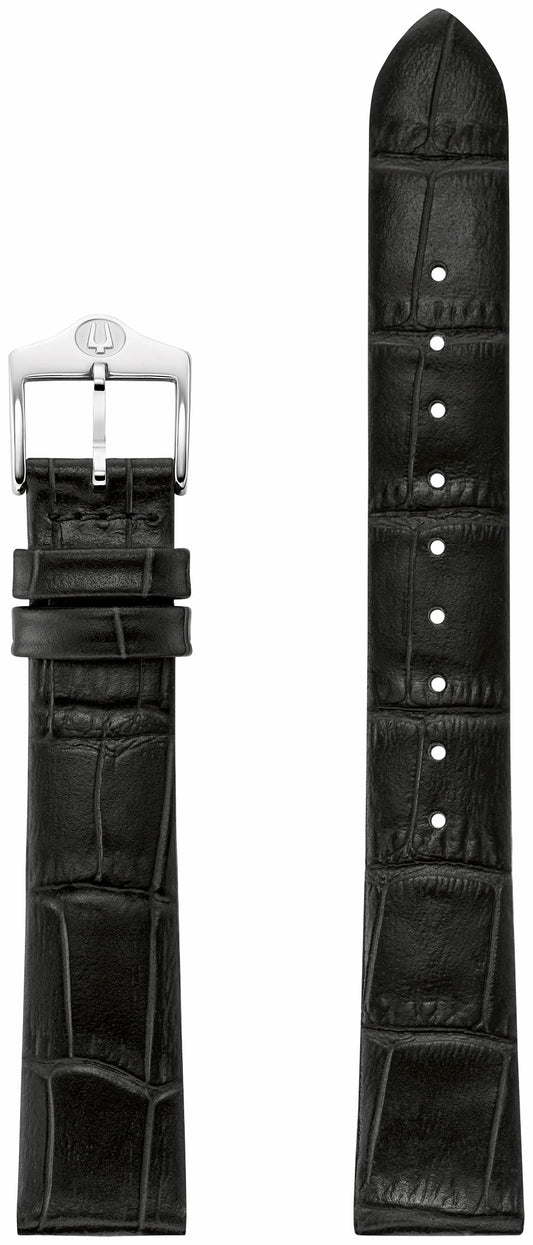 Black Leather Strap - Bulova Classic