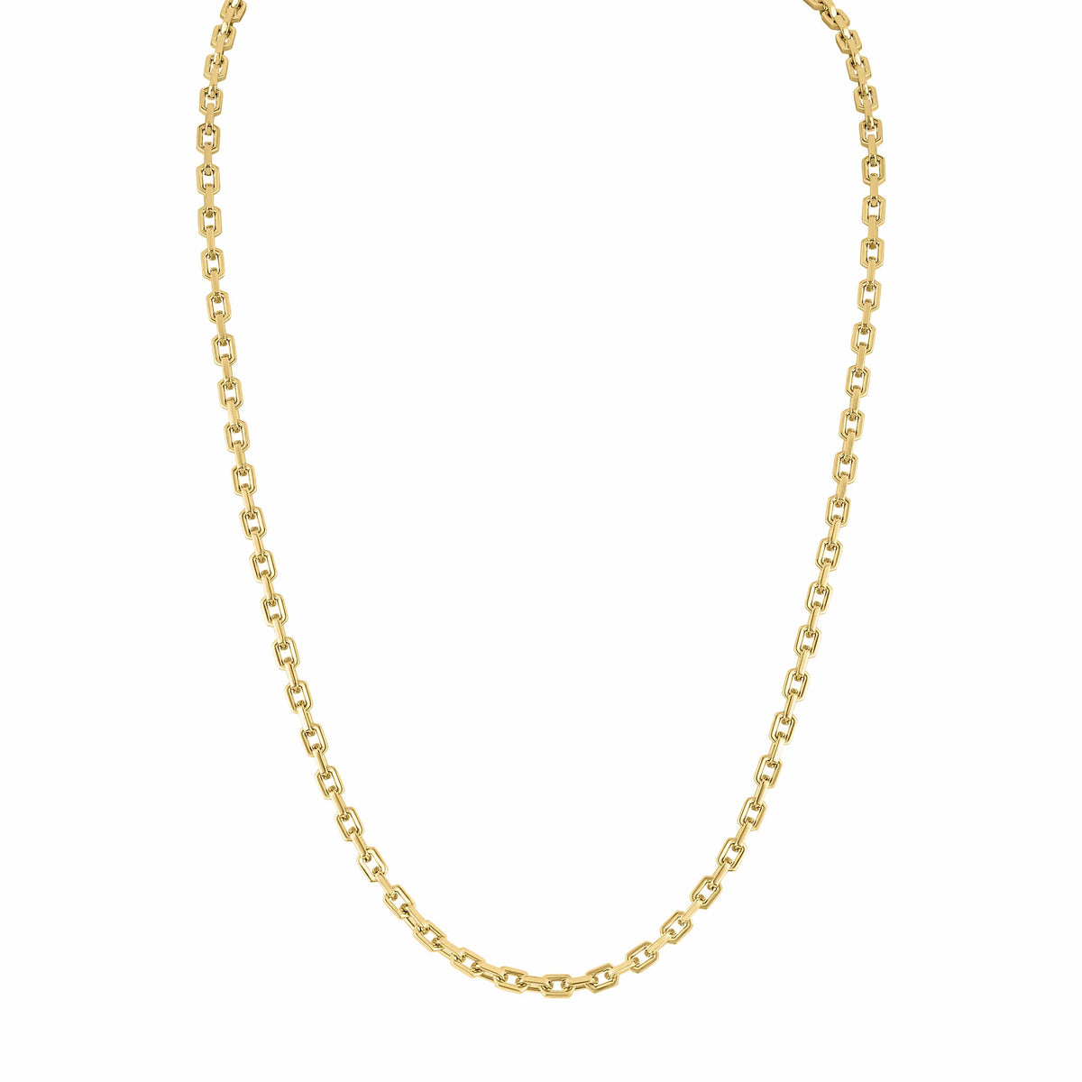 Icon Hexagon Cable Chain Necklace - Bulova Best Seller