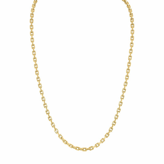 Icon Hexagon Cable Chain Necklace - Bulova Best Seller