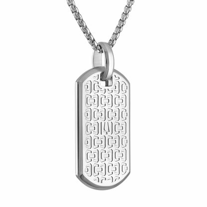 Icon Pendant Stainless Steel with Meteorite - Bulova Essential